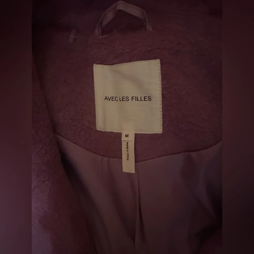 NWT Avec Les Filles Lavender Coat - Picture 9 of 13